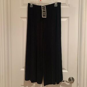 NWT Marallis Collection Black Wide Leg Pants Made in Canada 🇨🇦